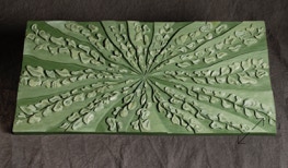 hand carved wood tray