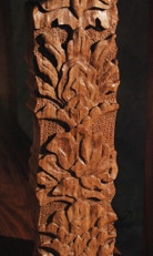Original walnut carved table